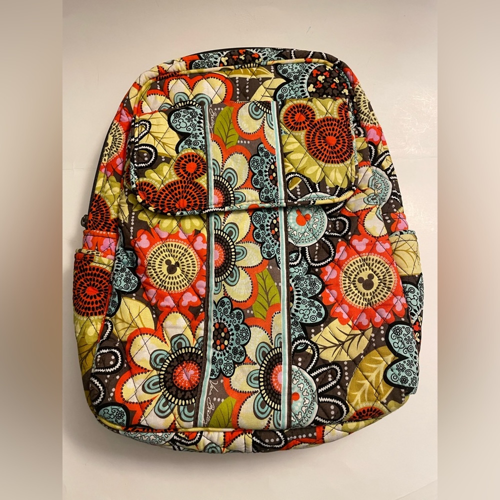 Vera Bradley Disney Backpack in Perfect Petals EUC (read description)